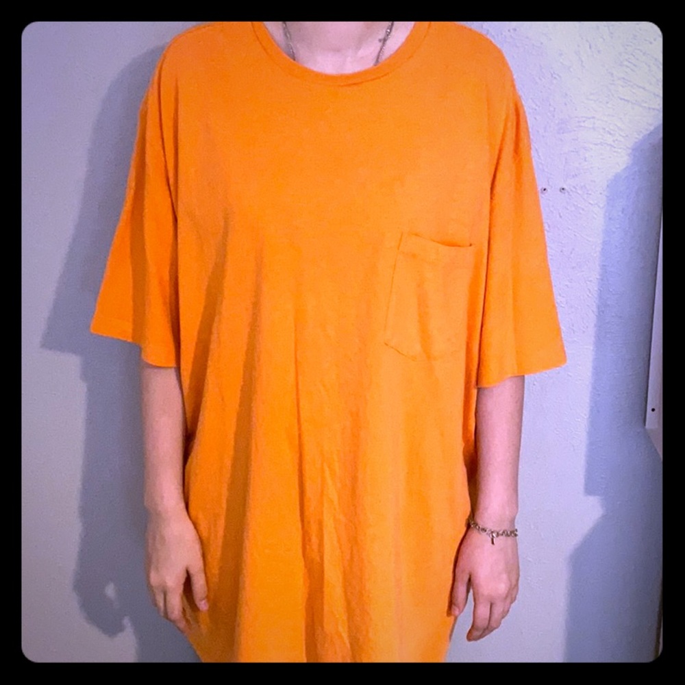Oversized Orange T-shirt